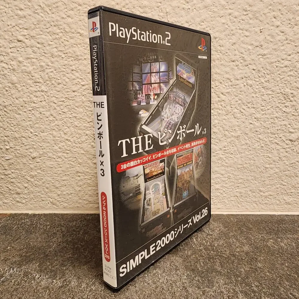 Game - Simple 2000 Series Vol. 26: The Pinball X3 (CIB) - PS2 [JAP Import]